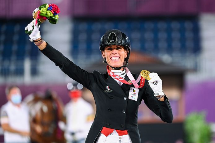 Michele George behaalde op de Paralympische Spelen van Tokio twee keer goud.