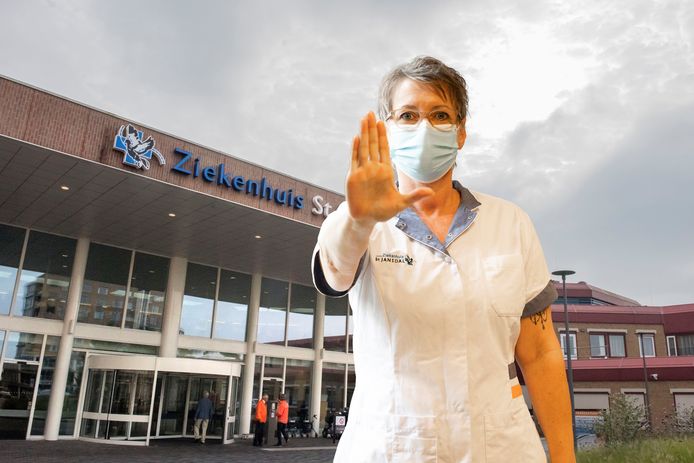 Ziekenhuis St Jansdal met vestigingen in Harderwijk (foto) en Lelystad, begint op social media een campagne tegen (verbale) agressie in het ziekenhuis