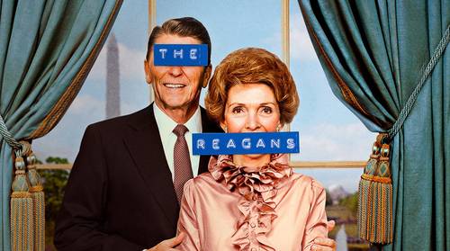 Canvas toont andere kant van powerkoppel Ronald & Nancy Reagan
