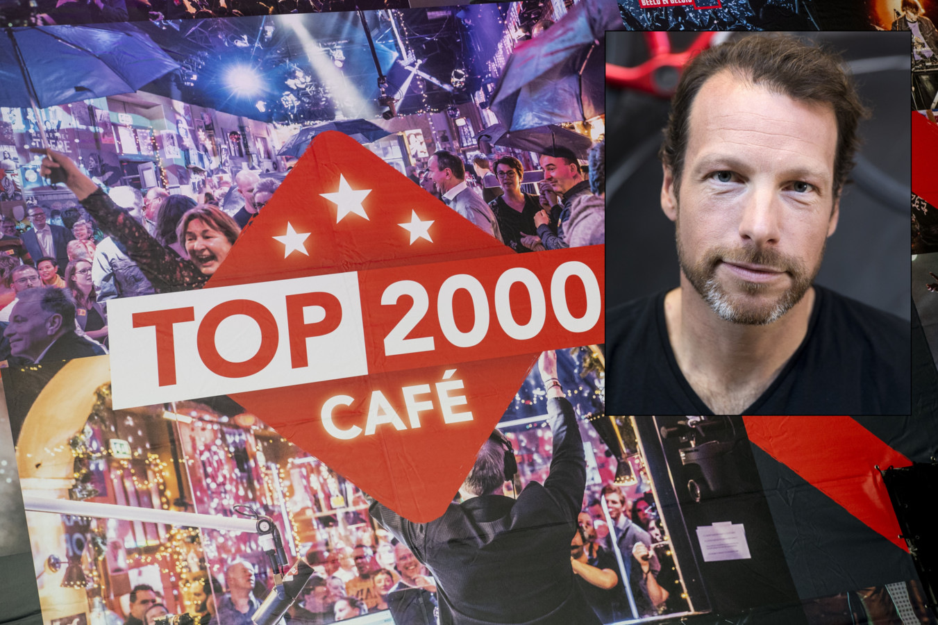 Top 2000 a gogo gaat door met presentator Herman van der Zandt Foto AD.nl
