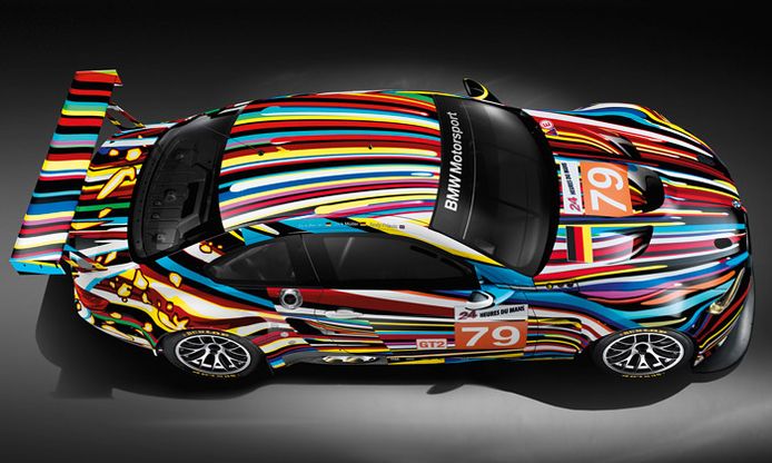 BMW Art Car by Jeff Koons.