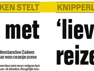 "Wordt Zweedse minister ook in quarantaine geplaatst bij aankomst in Brussel?"