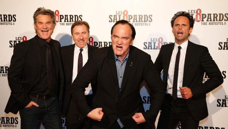 Regisseur Quentin Tarantino trekt volle zalen. Beeld anp