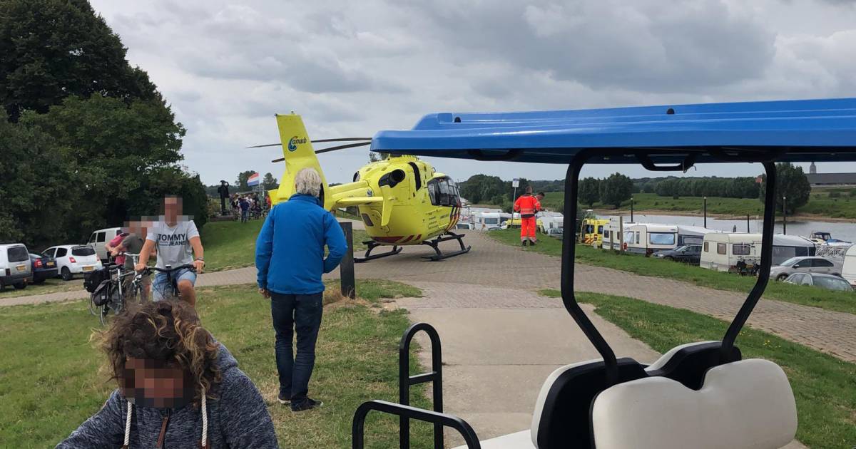 Man gereanimeerd na ongeval op het water bij Doesburg.