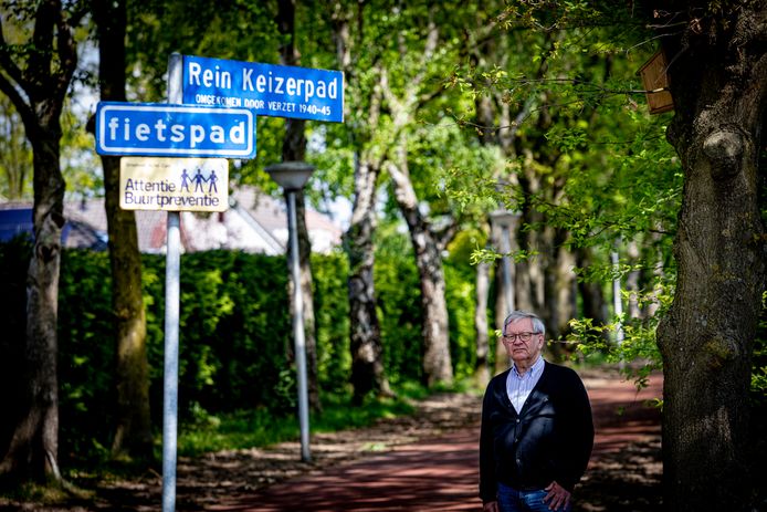Gerard Smelt heeft een website gemaakt over verzetshelden in de regio. Het Rein Keizerpad is vernoemd naar een van die helden.