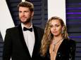 Liam Hemsworth en Miley Cyrus in 2019.