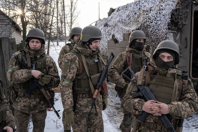 Oekraïense soldaten