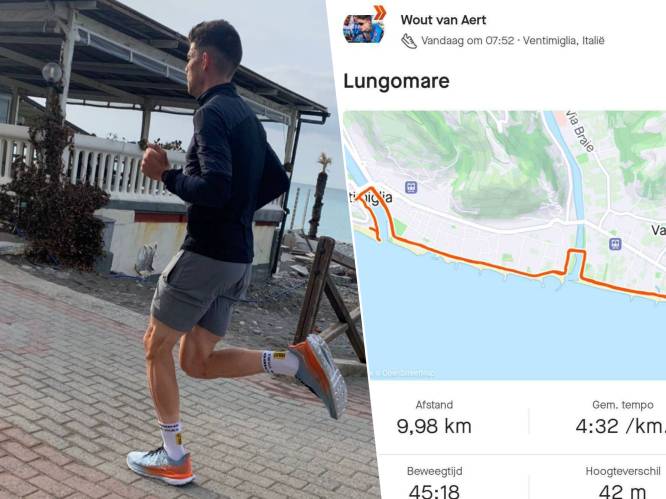Lopende renners, meer dan een rage: waarom Wout van Aert intensief ging lopen na Milaan-Sanremo