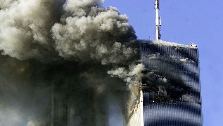 Brandende Twin Towers op '09/11', nu bijna tien jaar geleden. Beeld REUTERS