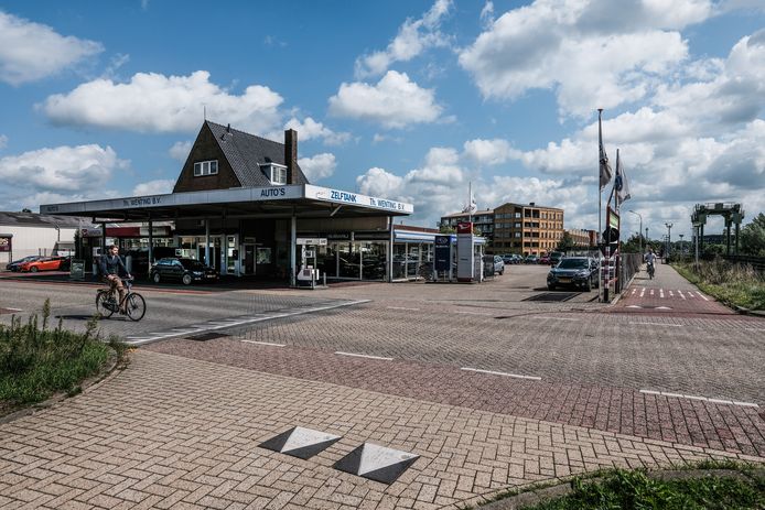 Het huidige tankstation van Wenting, eind 2019.
