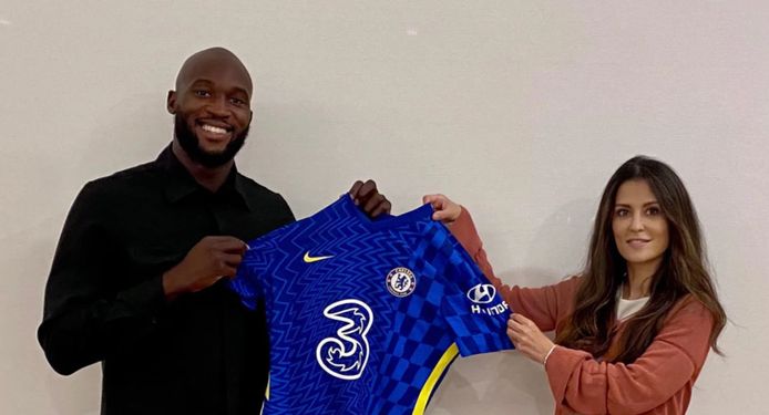 Romelu Lukaku en Chelsea-CEO Marina Granovskaia