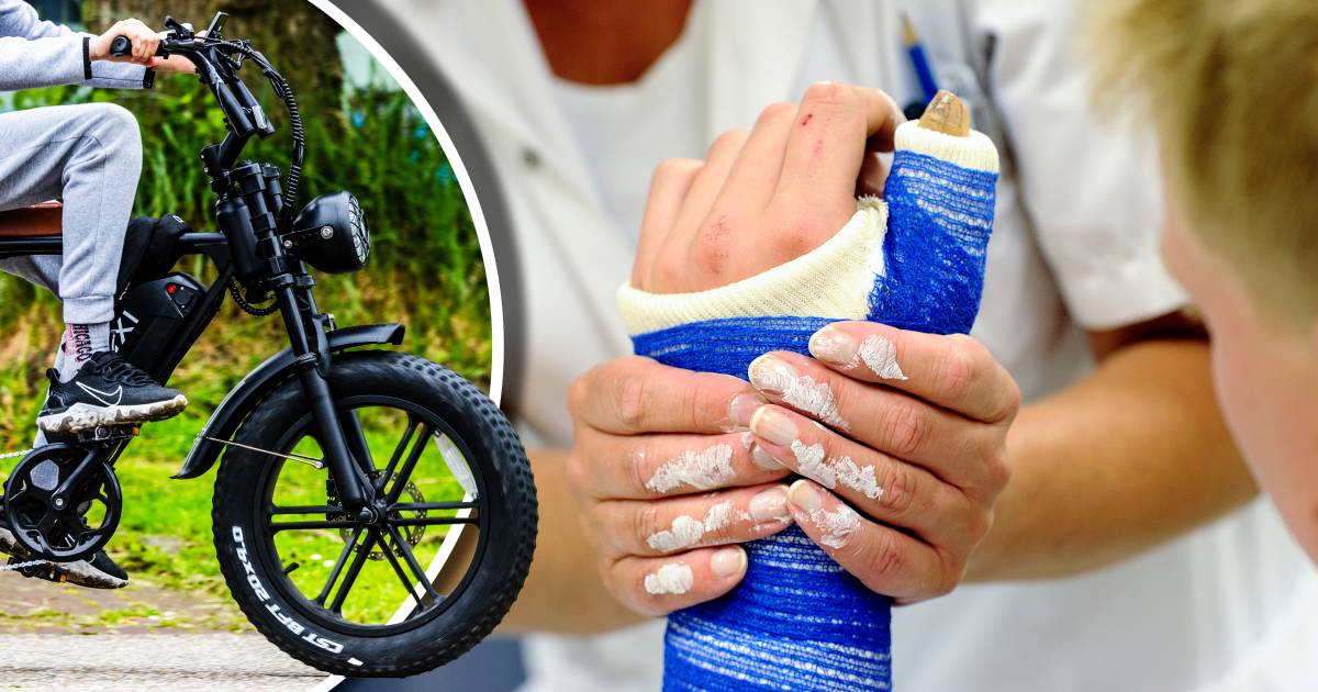 Artsen slaan alarm over fatbike-ongelukken: ‘Soms is het een kind dat nog net niet een knuffel meeneemt’.
