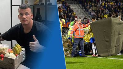 La première réaction du gardien de Waalwijk après son violent choc en plein match: “J'apprécie énormément le soutien”