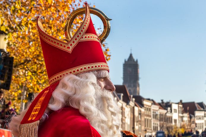Intocht van Sinterklaas in Utrecht.