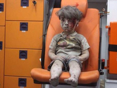 De gruwelen van Aleppo in één veelzeggende foto