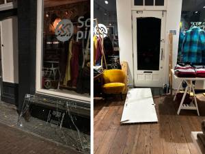 Polite pakt tweede verdachte voor dubbele inbraak Nijmeegse winkel en ziet verband, eigenaar Koen twijfelt