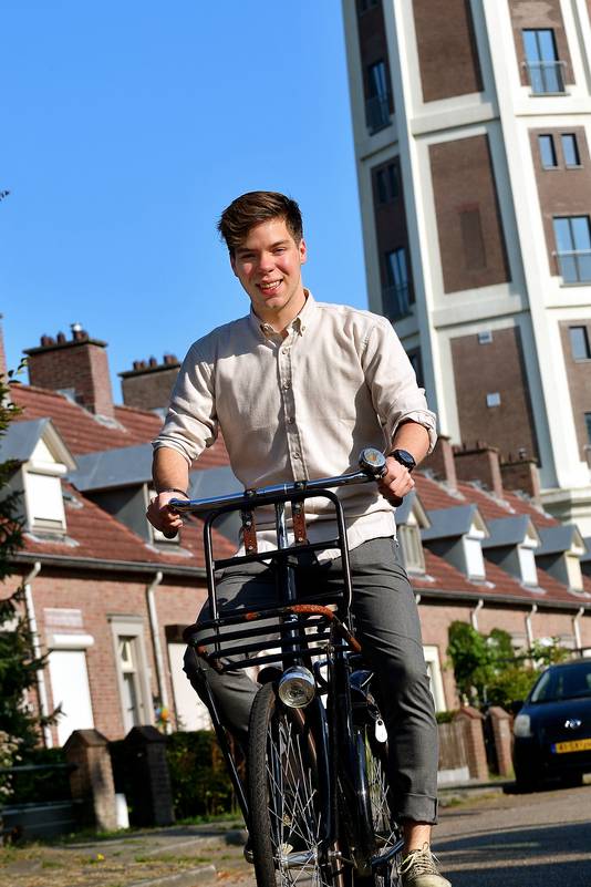 Voorzitter jongerenraad Sebastiaan Waegemaekers.