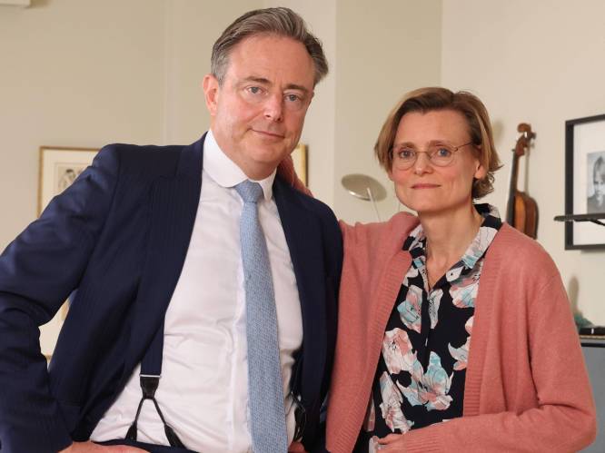 N-VA-voorzitter Bart De Wever en zijn echtgenote Veerle: “Bart heeft een gevoelige kant, al moet je het er soms echt uitpeuteren”
