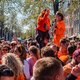Republikeins protest tegen viering Koningsdag in Rotterdam