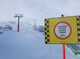 De meeste skiliften zijn tijdens de lockdown gesloten.