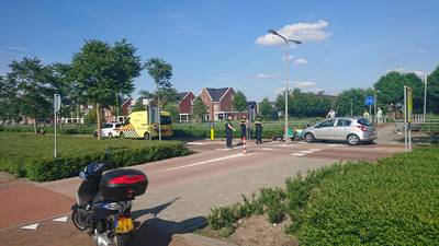Man op elektrische fiets gewond bij aanrijding in Veenendaal