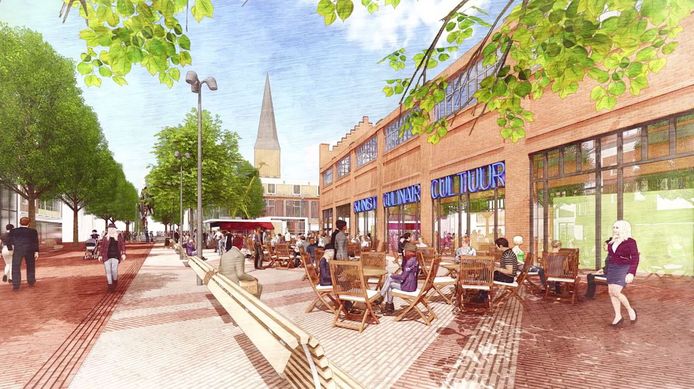 De Raad van Elf wil ook een flinke vinger in de pap bij de herinrichting van het marktplein.