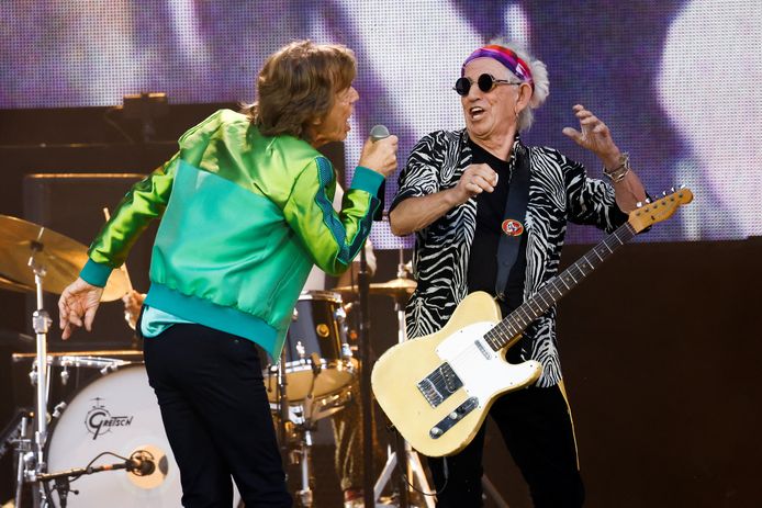 Mick Jagger en Keith Richards