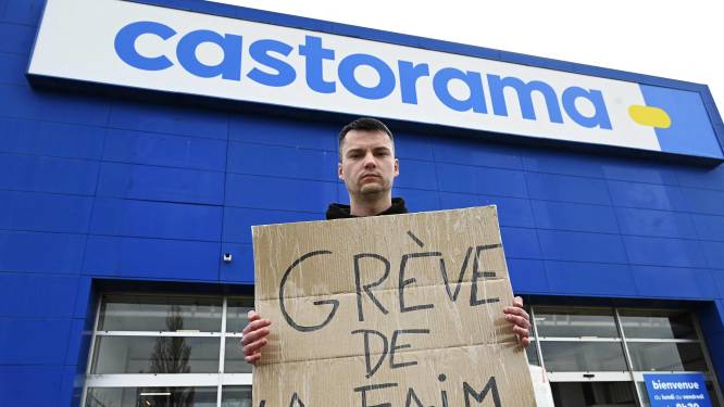 “Il faut que ça change”: payé 1.400 euros, un employé de Castorama a entamé une grève de la faim 