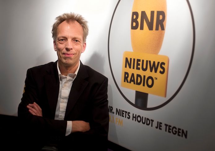 Sjors Frohlich, hoofdredacteur van BNR Nieuwsradio.