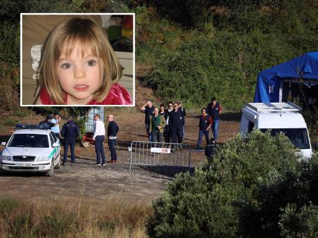 Politie speurt met drone en honden naar roze pyjama Maddie McCann bij stuwmeer: ‘Informatie zeer serieus’