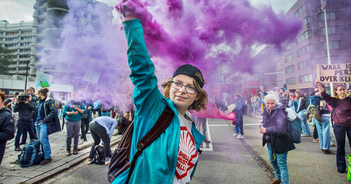 Jesse (16) voert actie met Extinction Rebellion: ‘Mijn toekomst wordt afgepakt waar ik bijsta’