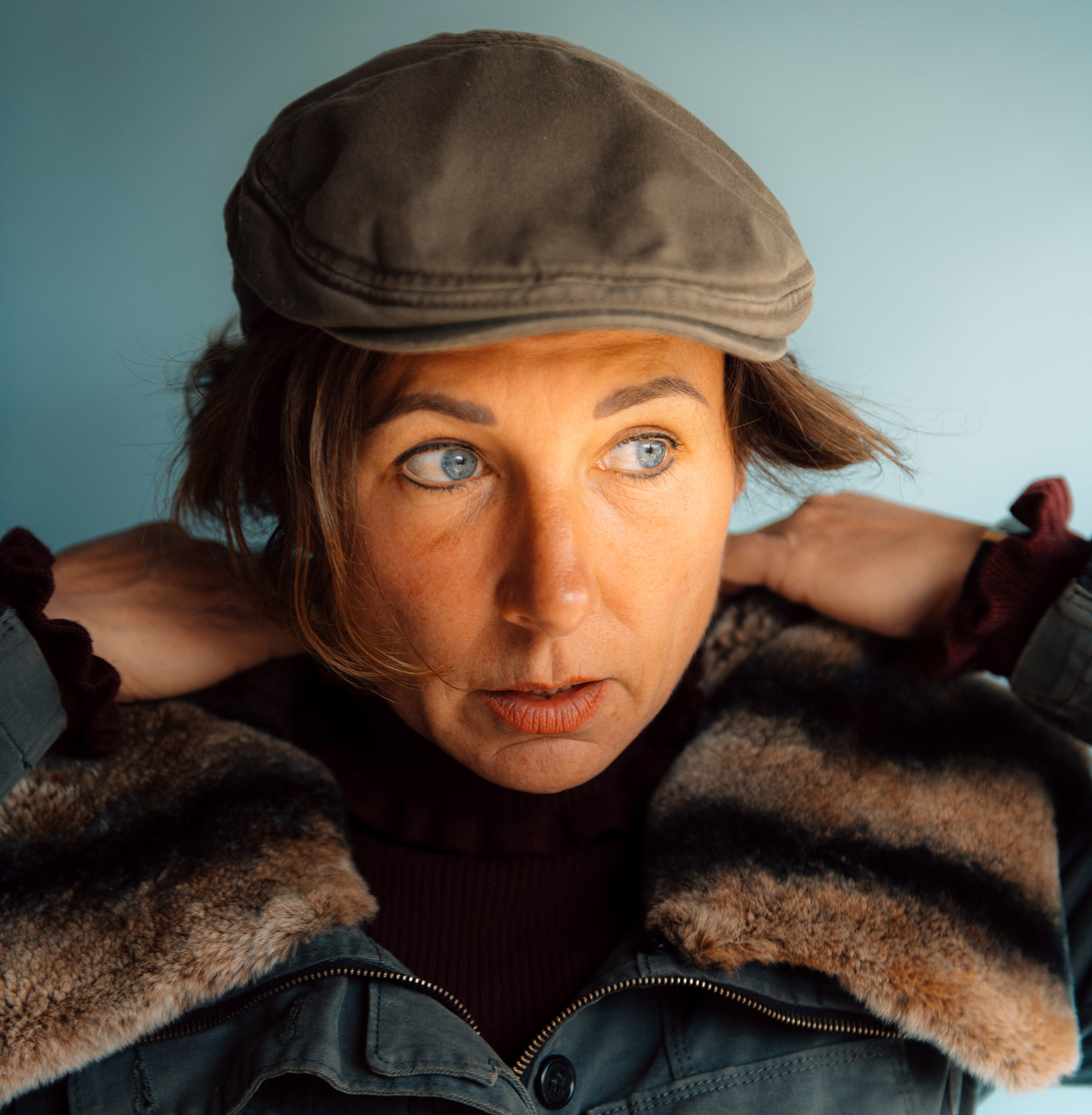 Juli Zeh: ‘In de stad leven mensen in filterbubbels. In een dorp moet je met mensen samenleven die totaal anders zijn dan jij.’ Beeld Reporters / Laif