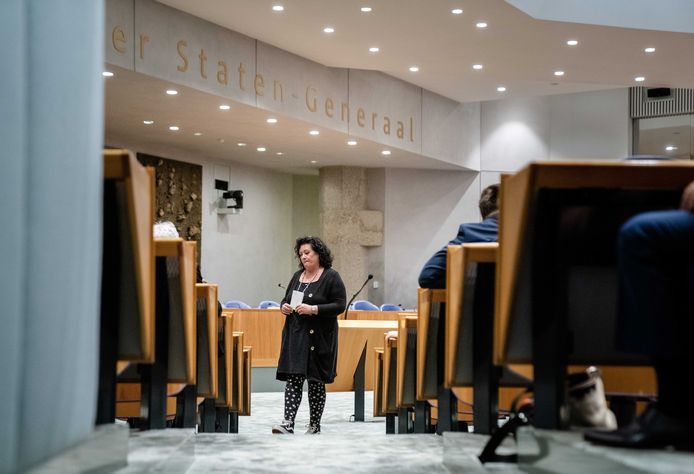 Caroline van der Plas (BBB) in de Tweede Kamer.
