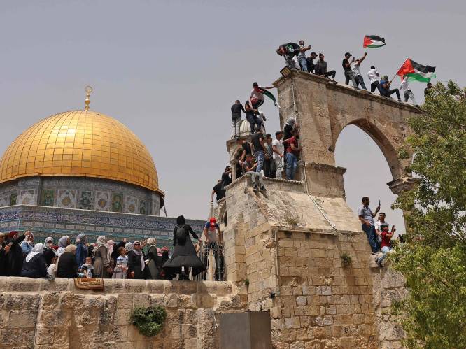 Vijftien gewonden na schermutselingen tussen Palestijnen en Israëlische politie op Tempelberg