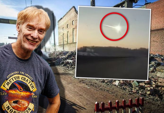 Jacob Kuiper onderzocht de asteroïde die een ravage veroorzaakte in Tsjeljabinsk, Rusland. (Bewerking: de Stentor)