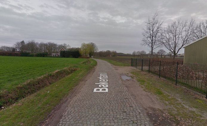 Een deel van het gebied Bakertand