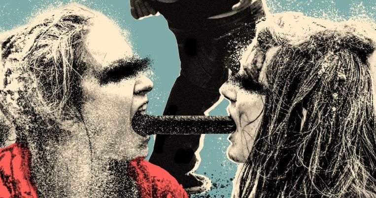 #MeToo in de studentenclubs Beeld Humo