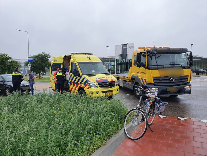 Ongeluk op de Muntweg.