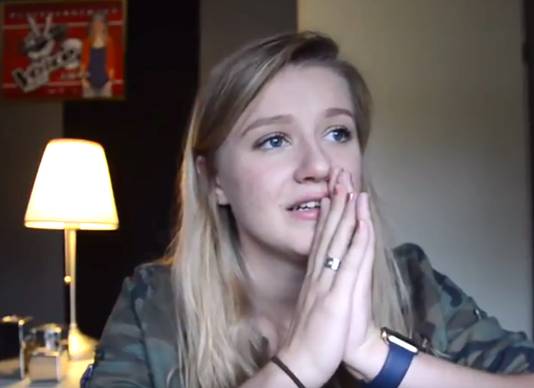 Laura van Kaam in haar video