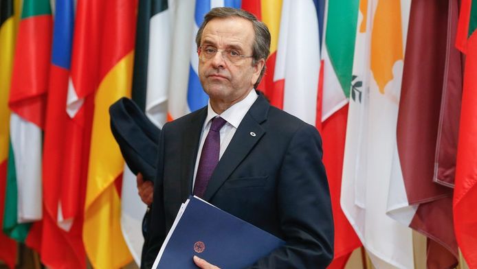 Le Premier ministre grec Antonis Samaras