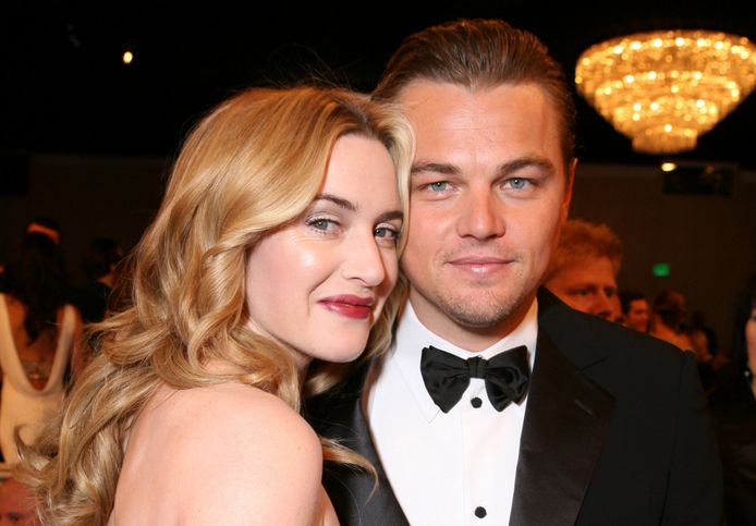 Kate Winslet and Leonardo DiCaprio.