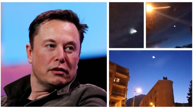 Vreemde lichtgevende bol gespot boven België (en daar zit ene Elon Musk vermoedelijk voor iets tussen)
