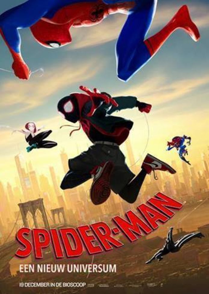 De Nederlandse versie van 'Spider-Man: Into The Spider Verse'.