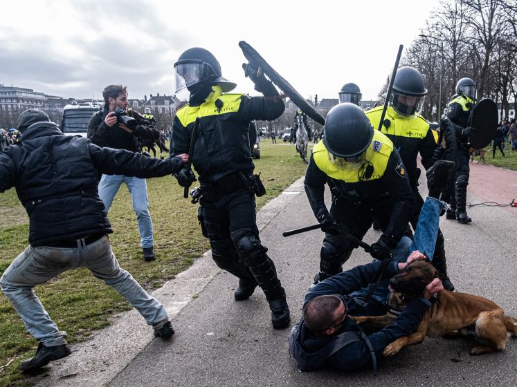 Amnesty wil onderzoek naar politiegeweld op het Malieveld