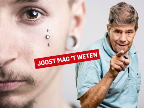 Mijn ogen dwalen steeds af naar decolleté, piercing of lange neusharen