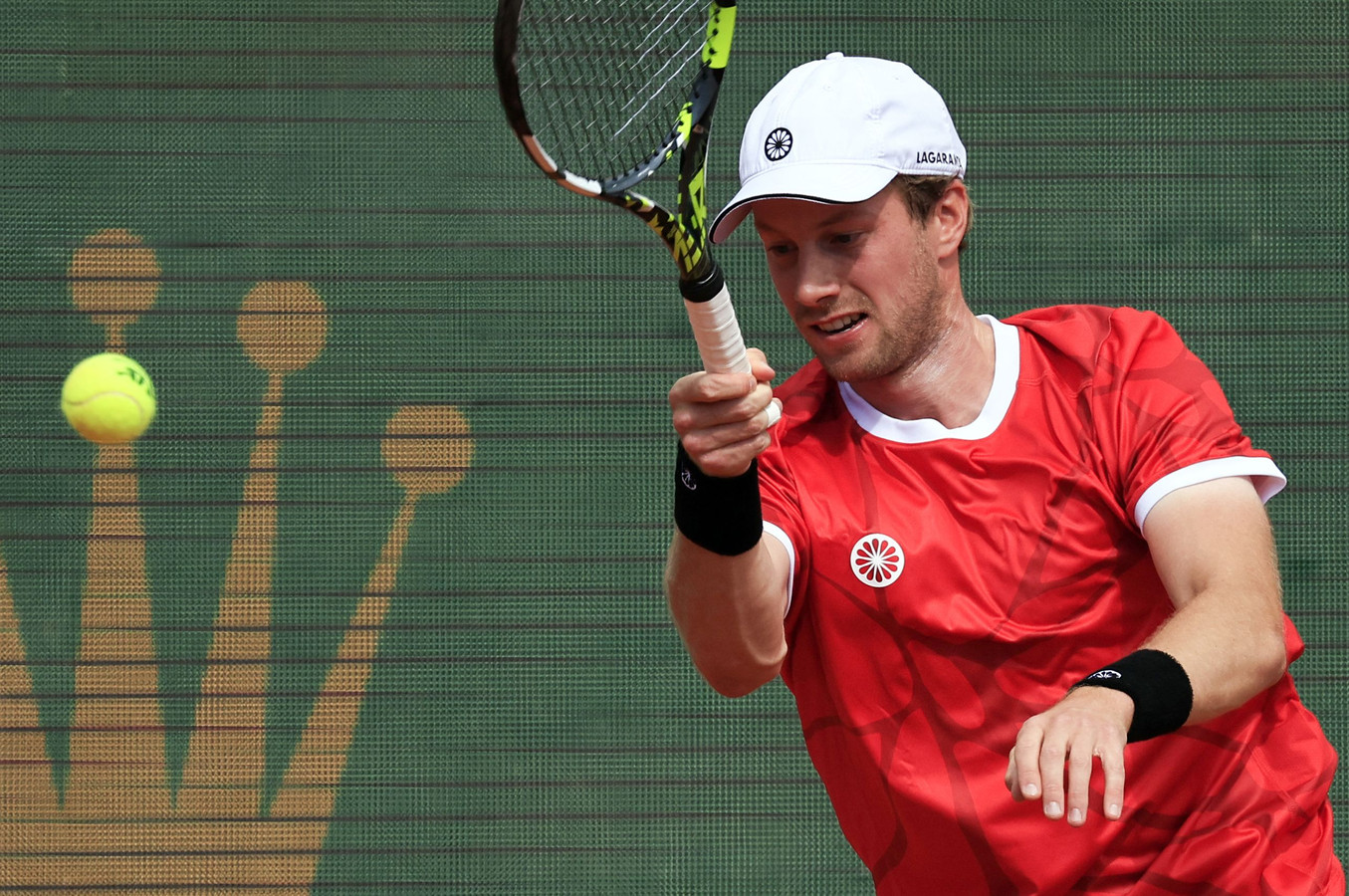 Botic van de Zandschulp verliest van wereldtopper Casper Ruud in tweede ronde Monte Carlo Foto