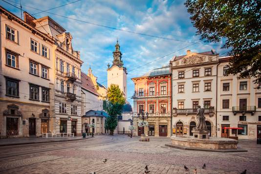 Het oude centrum van Lviv staat op de werelderfgoedlijst van Unesco.