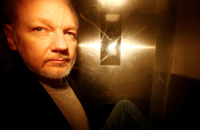 Julian Assange, oprichter van de omstreden website WikiLeaks.