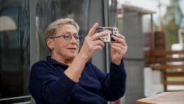 Agnes de Queen of Grinsby is aangekomen
