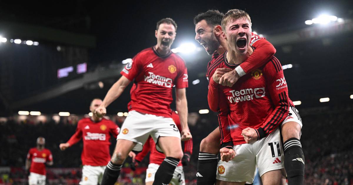 Manchester United’s Miraculous Boxing Day Victory Against Aston Villa with Goals from Garnacho and Højlund